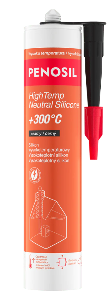 Silikon HighTemp Silicone 280ml Red H5085 kartusz