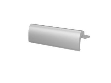 Pochwyt balkonowy aluminiowy przyszybowy