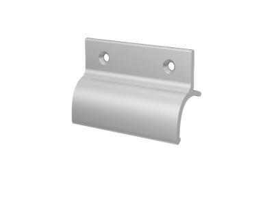 Pochwyt balkonowy aluminiowy z ogranicznikiem