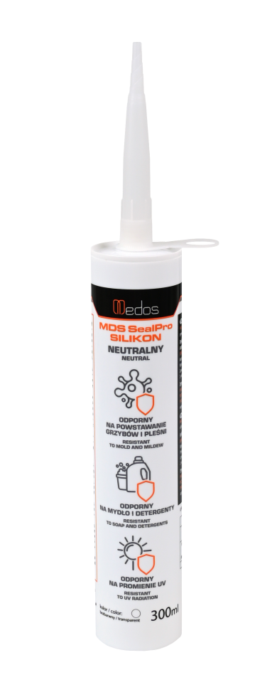 MDS SealPro silikon neutralny 300 ml transparentny