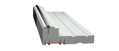 Profil wewnętrzny XPS MEDOS UV 32mm