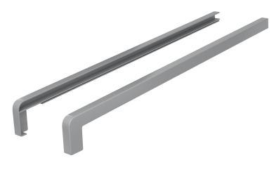 Zaślepka zewn. parapetu ABS 550 mm. 9006