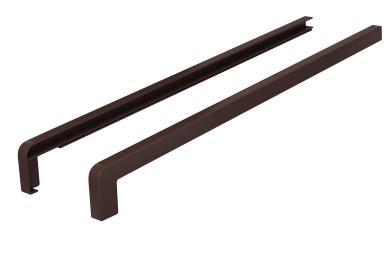 Zaślepka zewn. parapetu ABS 550 mm. 8017